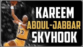 Kareem AbdulJabbar Skyhook Basketball Moves [upl. by Tshombe]