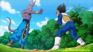 Vegeta VS Beerus Bruce Faulconer ENG DUB 720p HD [upl. by Carrissa]