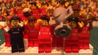 LEGO Liverpool vs AC Milan 2005 Champions League final anniversary [upl. by Mcgaw]