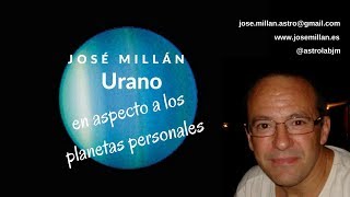 URANO EN ASPECTO A LOS PLANETAS PERSONALES [upl. by Esinej]