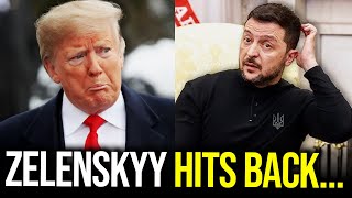 Zelenskyy HITS TRUMP BACK with Hilarious Troll [upl. by Koser]