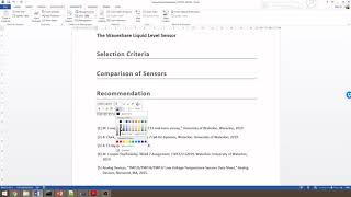 Unit 3 Video 4 Adding IEEE Reference Section in Microsoft Word [upl. by Taimi]