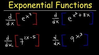 Derivatives of Exponential Functions [upl. by Ajnek]