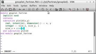 Modern Fortran by Example 7 Gnuplot Part 1 [upl. by Ethelin]