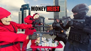 MONEY HEIST VS POLICE CHASE  BELLA CIAO REMIX [upl. by Vitalis797]