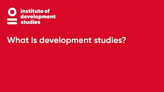 What is development studies [upl. by Nirret]