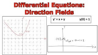 Differential Equations Direction Fields [upl. by Butcher]