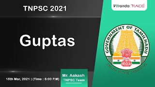 Guptas  TNPSC History  TNPSC Group 2 amp TNPSC Group 4  Veranda Race [upl. by Kramal967]