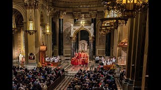 10th Anniversary of Summorum Pontificum  Solemn Pontifical Mass at the Throne [upl. by Brecher972]